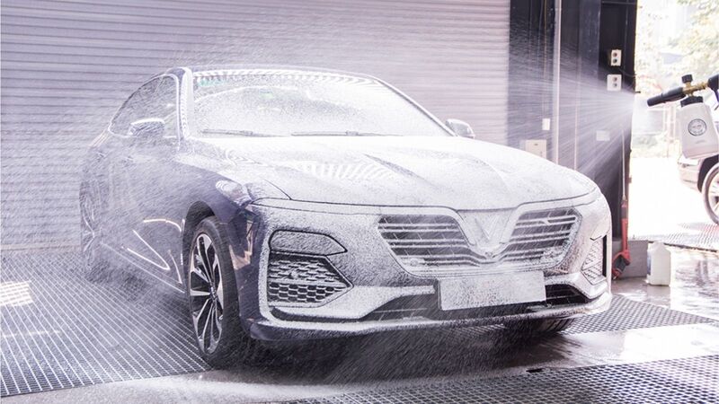 Tiệm rửa xe Trương Văn Ngọc Cà Mau